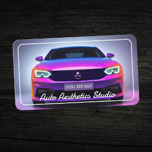 Tarjeta De Visita Detailer de coches