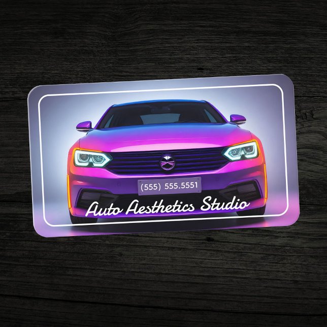 Tarjeta De Visita Detailer de coches (Auto Detailer)
