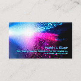 Tarjeta De Visita Detailer de lavado de coches