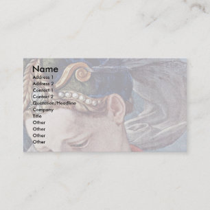 Tarjeta De Visita Detalle cruzado de Bronzino Ángel
