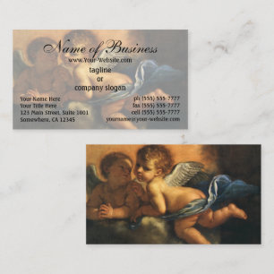 Tarjeta De Visita Detalle de ángel, Santos Patronos de Módena por Gu