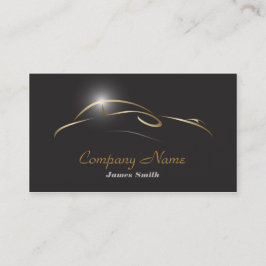 Tarjeta De Visita Detalle de Auto Estilizado Pintura de Auto UE
