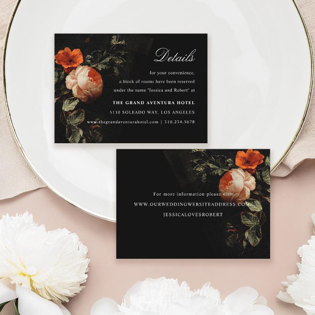 Tarjeta De Visita Detalle de maestrías holandesas de pintura floral  (Subido por el creador)