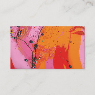 Tarjeta De Visita "Detalle del árbol del arándano "