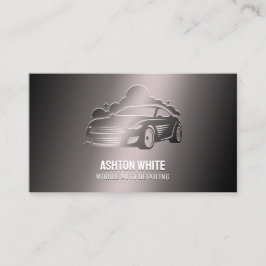 Tarjeta De Visita Detalle del coche móvil