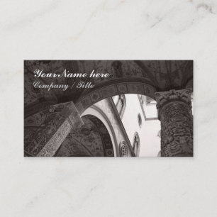 Tarjeta De Visita Detalle del patio