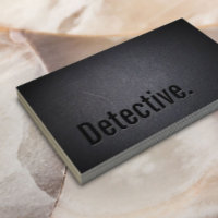 Detective Profesional Negrita Negrita Mínima