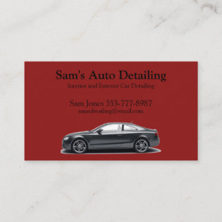 Tarjeta De Visita Detención automática de Borgoña