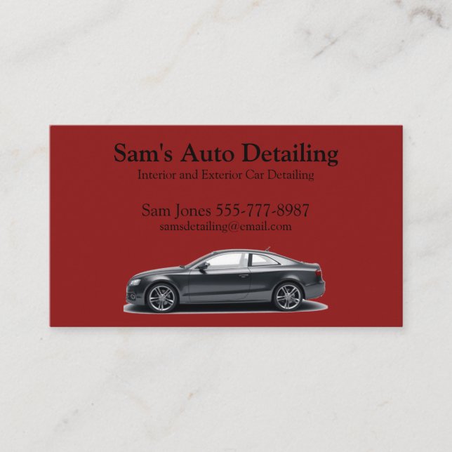 Tarjeta De Visita Detención automática de Borgoña (Anverso)