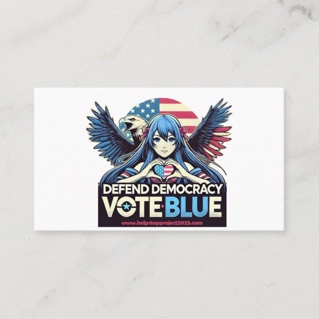 Tarjeta De Visita Detener el proyecto 2025 y el programa 47 (Anverso)