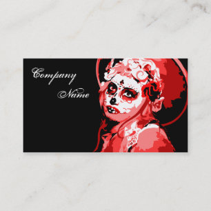 Tarjeta De Visita dia de los muertos