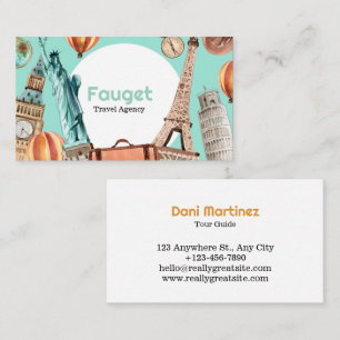 Tarjeta De Visita Día Mundial del Turismo