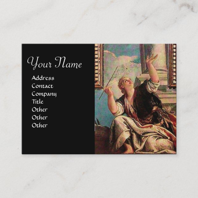 Tarjeta De Visita DIALÉTICA, negro (Anverso)