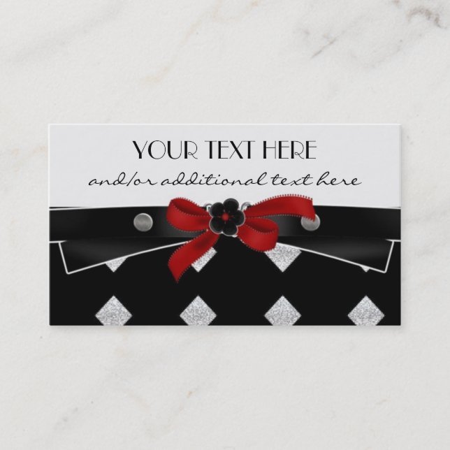 Tarjeta De Visita Diamante (Anverso)