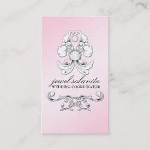 Tarjeta De Visita diamante 311-Pink de lujo