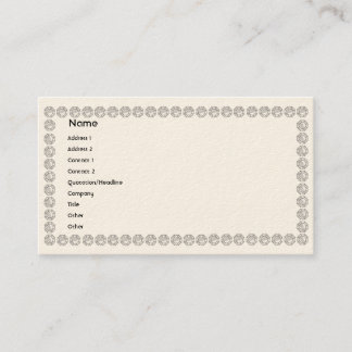 Tarjeta De Visita Diamantes blancos - negocio