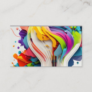 Tarjeta De Visita diapositiva de color