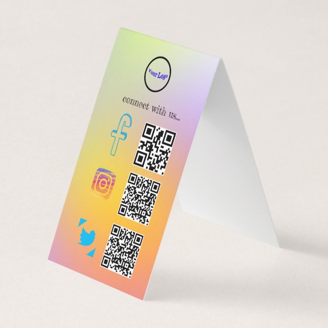 Tarjeta de visita digital distintiva (Anverso)