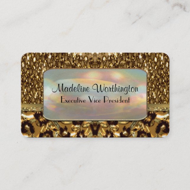 Tarjeta De Visita Digloos Chettah 3,5" x 2" profesional (Anverso)