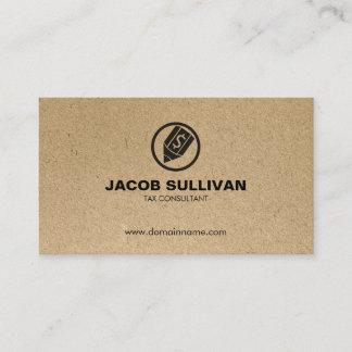 Tarjeta De Visita Dinero financiero de la financiación de impuestos 