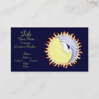 Tarjeta De Visita Diosa de la Luna