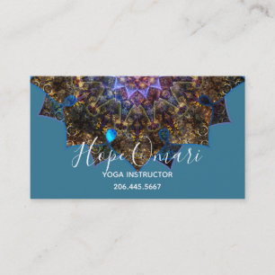 Tarjeta De Visita Diosa de la Tierra Mandala