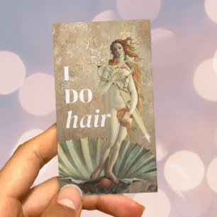 Tarjeta De Visita Diosa estilista del pelo y salón de belleza de la