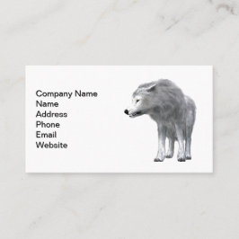 Tarjeta De Visita Dire Wolf Pack Leader