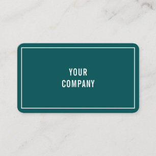 Tarjeta De Visita Dirección de nombre de negocio de personalizado Co