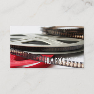 Tarjeta De Visita Director Clapperboard Film Moviers Producer Act