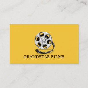 Tarjeta De Visita Director Claqueta Películas Productor