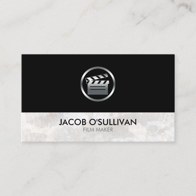 Tarjeta De Visita Director de cine (Anverso)