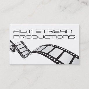 Tarjeta De Visita Director de cine moderno productor de cine