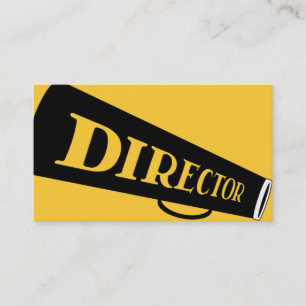Tarjeta De Visita Director de cine moderno productor de cine