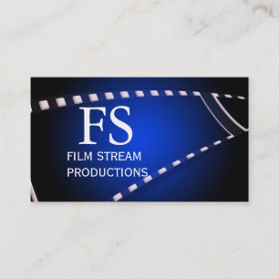 Tarjeta De Visita Director de cine moderno productor de cine