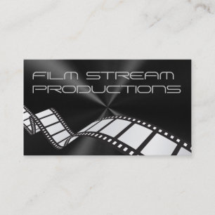 Tarjeta De Visita Director de cine moderno productor de cine