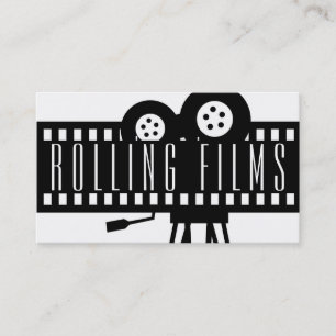 Tarjeta De Visita Director de cine moderno productor de cine
