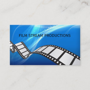 Tarjeta De Visita Director de cine moderno productor de cine