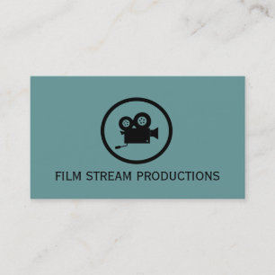 Tarjeta De Visita Director de Cine Moderno Productor de Películas