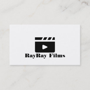 Tarjeta De Visita Director de cine Películas Productor Producción Ne