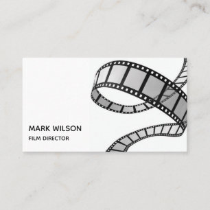 Tarjeta De Visita Director de Cine Productor Realizador de Cine 