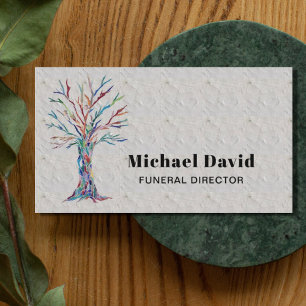 Tarjeta De Visita Director funerario