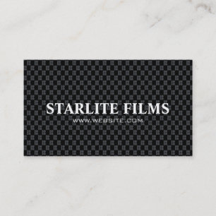 Tarjeta De Visita Director Películas Cine Productor Acto