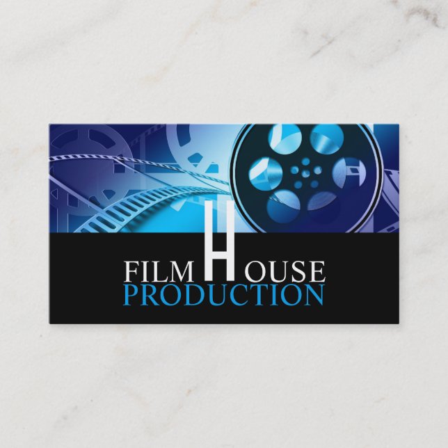 Tarjeta De Visita Director, Productor, Cine, Cine (Anverso)
