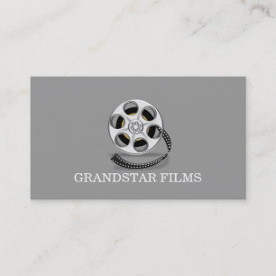 Tarjeta De Visita Director Productor de películas de cine Clapperboa