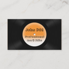 Tarjeta De Visita discos de vinilo