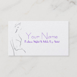 Tarjeta De Visita Discurso del Estilista-tically