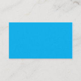 Tarjeta De Visita Diseña tu propio azul cielo sólido