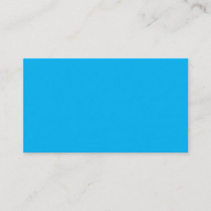 Tarjeta De Visita Diseña tu propio azul cielo sólido