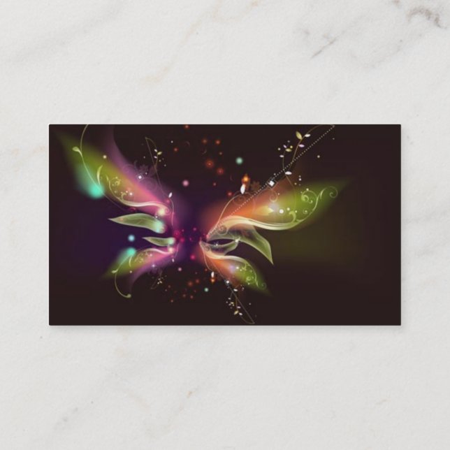 tarjeta de visita diseñada (Reverso)